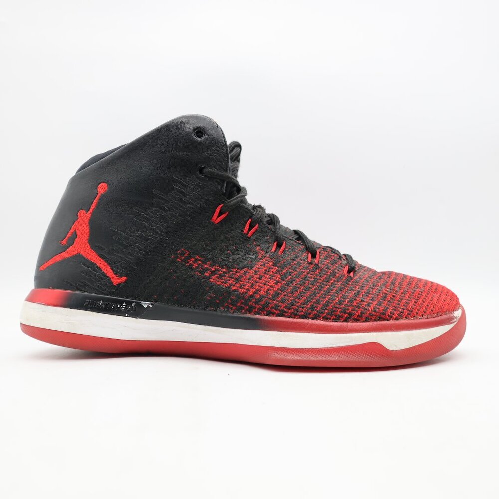 Nike Air Jordan 31 OG Men's Size 8.5 Banned Bred Black Red Sneakers 845037-001